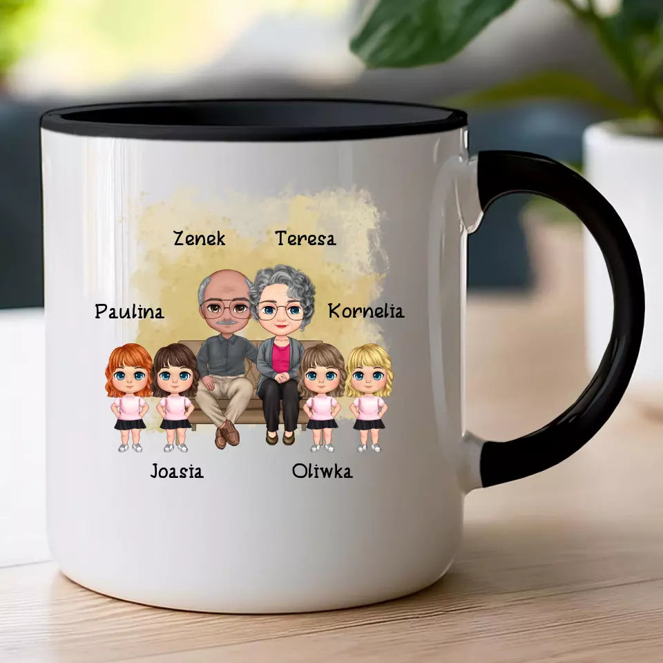 Kubek personalizowany dla babci i dziadka #607