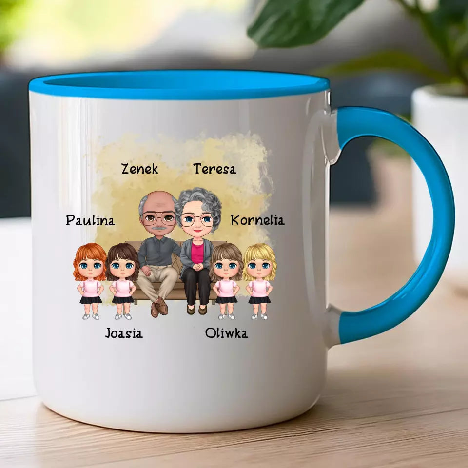 Kubek personalizowany dla babci i dziadka #607