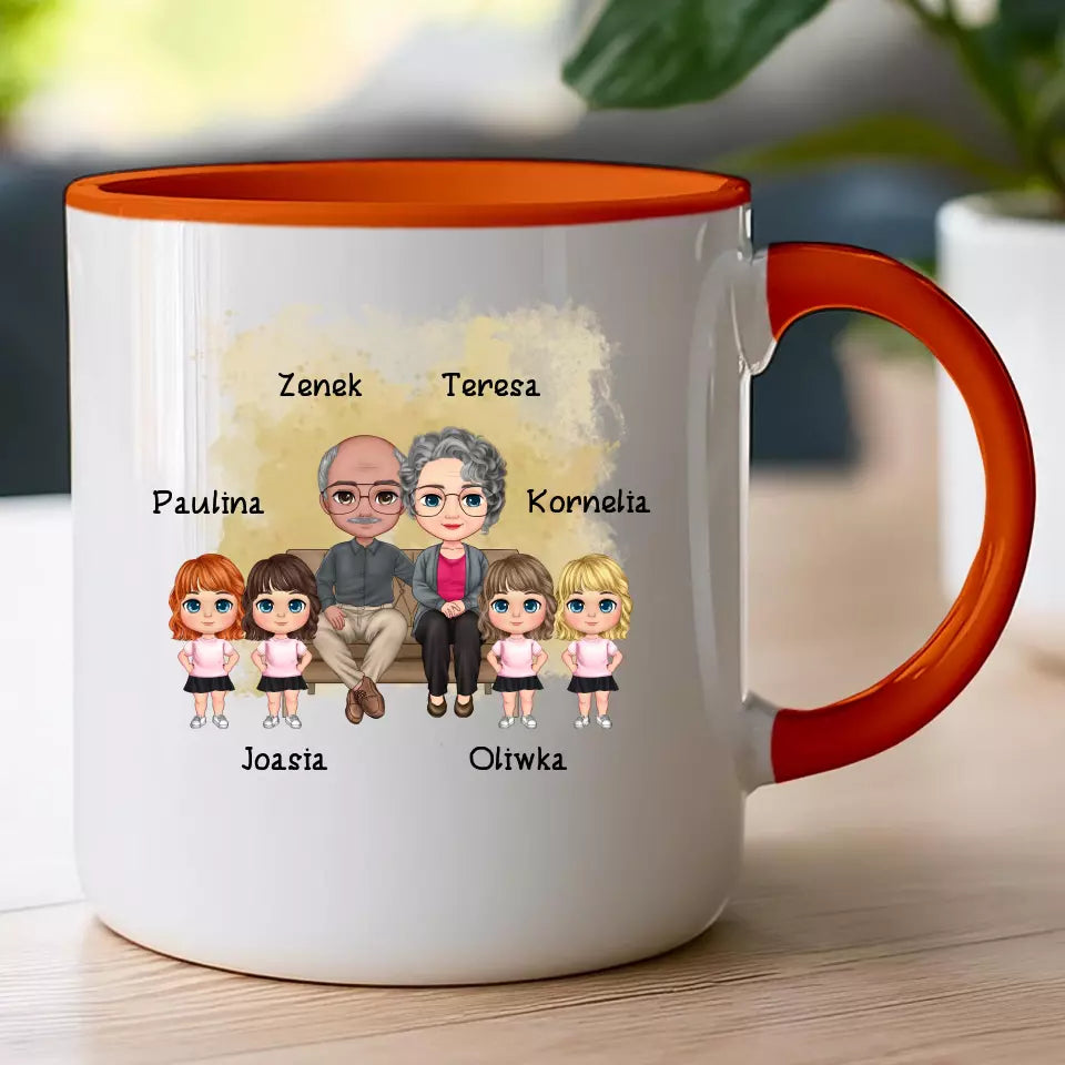 Kubek personalizowany dla babci i dziadka #607