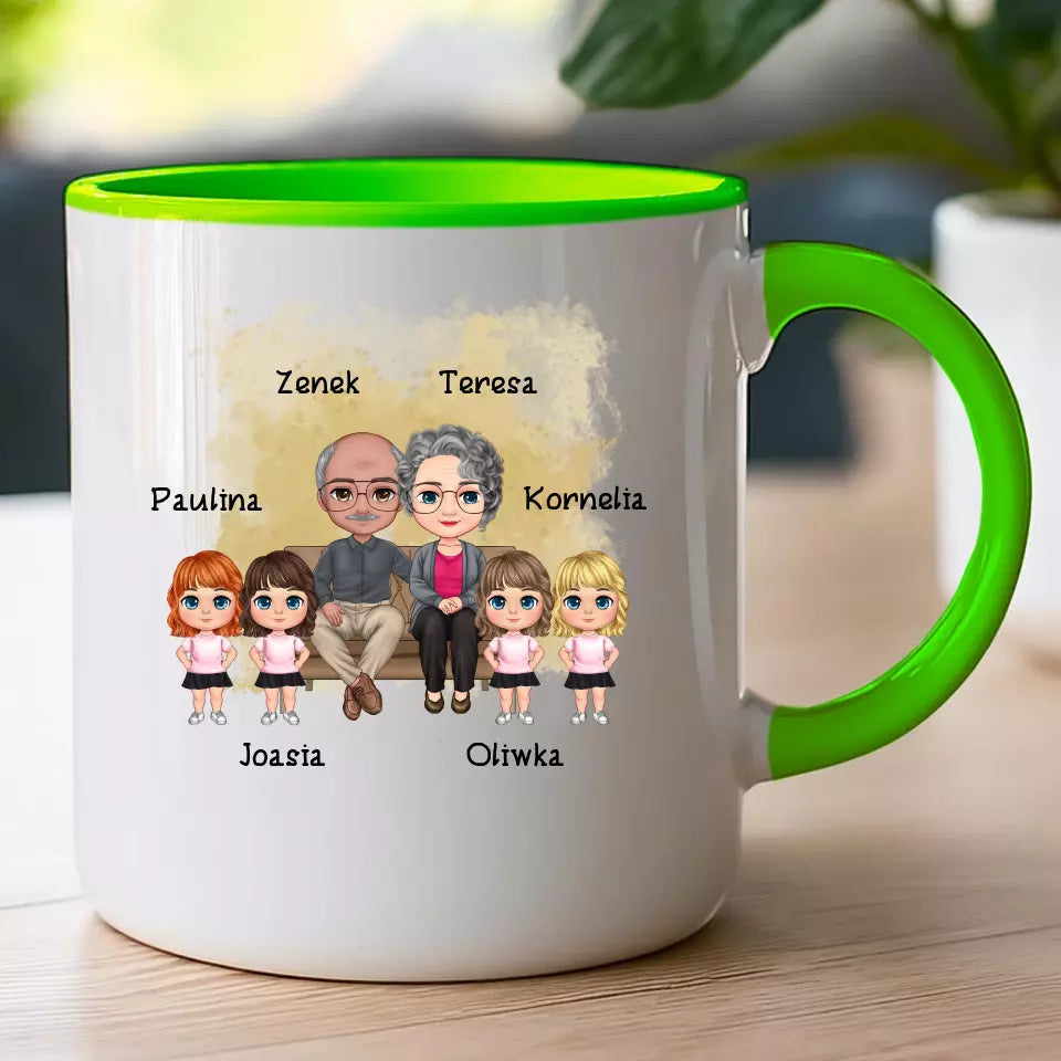 Kubek personalizowany dla babci i dziadka #607