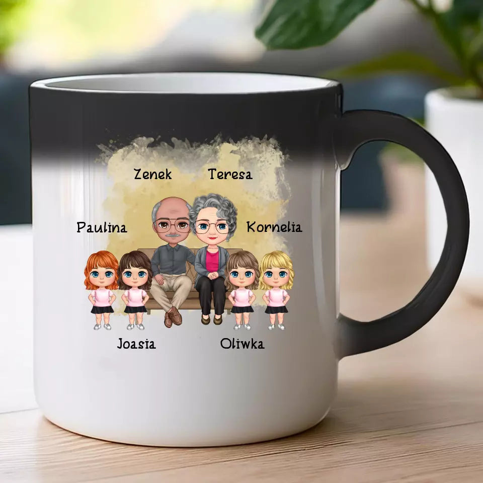Kubek personalizowany dla babci i dziadka #607