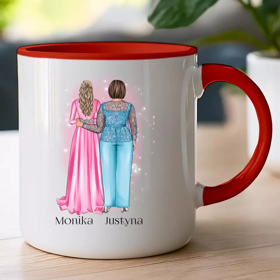 Kubek personalizowany dla mamy i córki #309