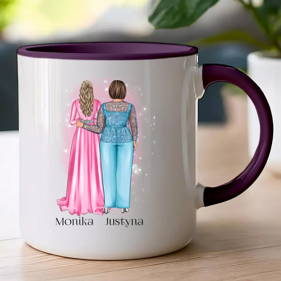 Kubek personalizowany dla mamy i córki #309