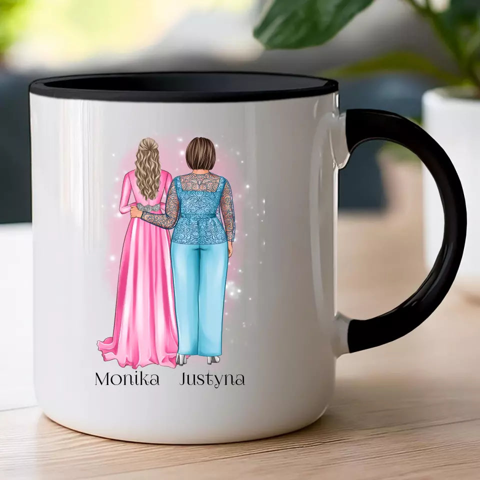 Kubek personalizowany dla mamy i córki #309