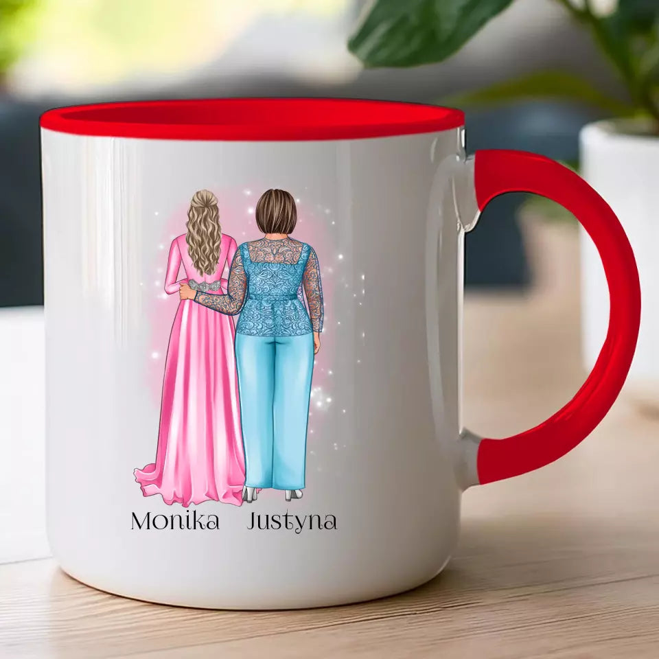 Kubek personalizowany dla mamy i córki #309