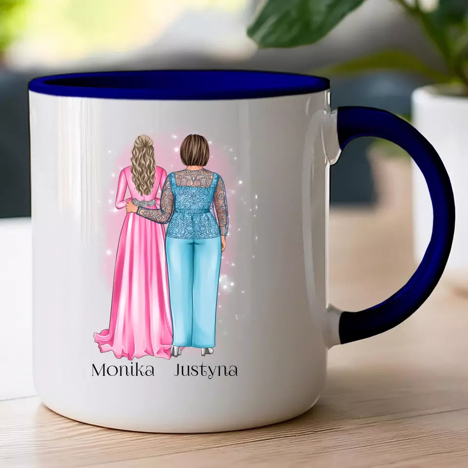 Kubek personalizowany dla mamy i córki #309