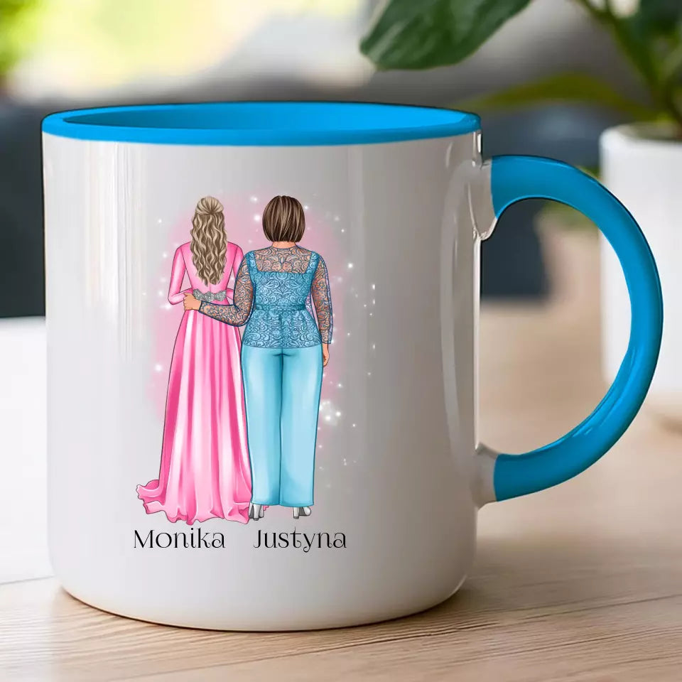 Kubek personalizowany dla mamy i córki #309