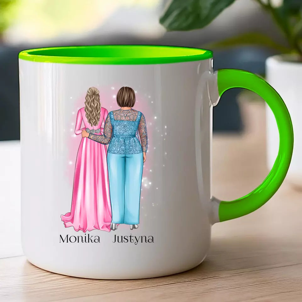 Kubek personalizowany dla mamy i córki #309