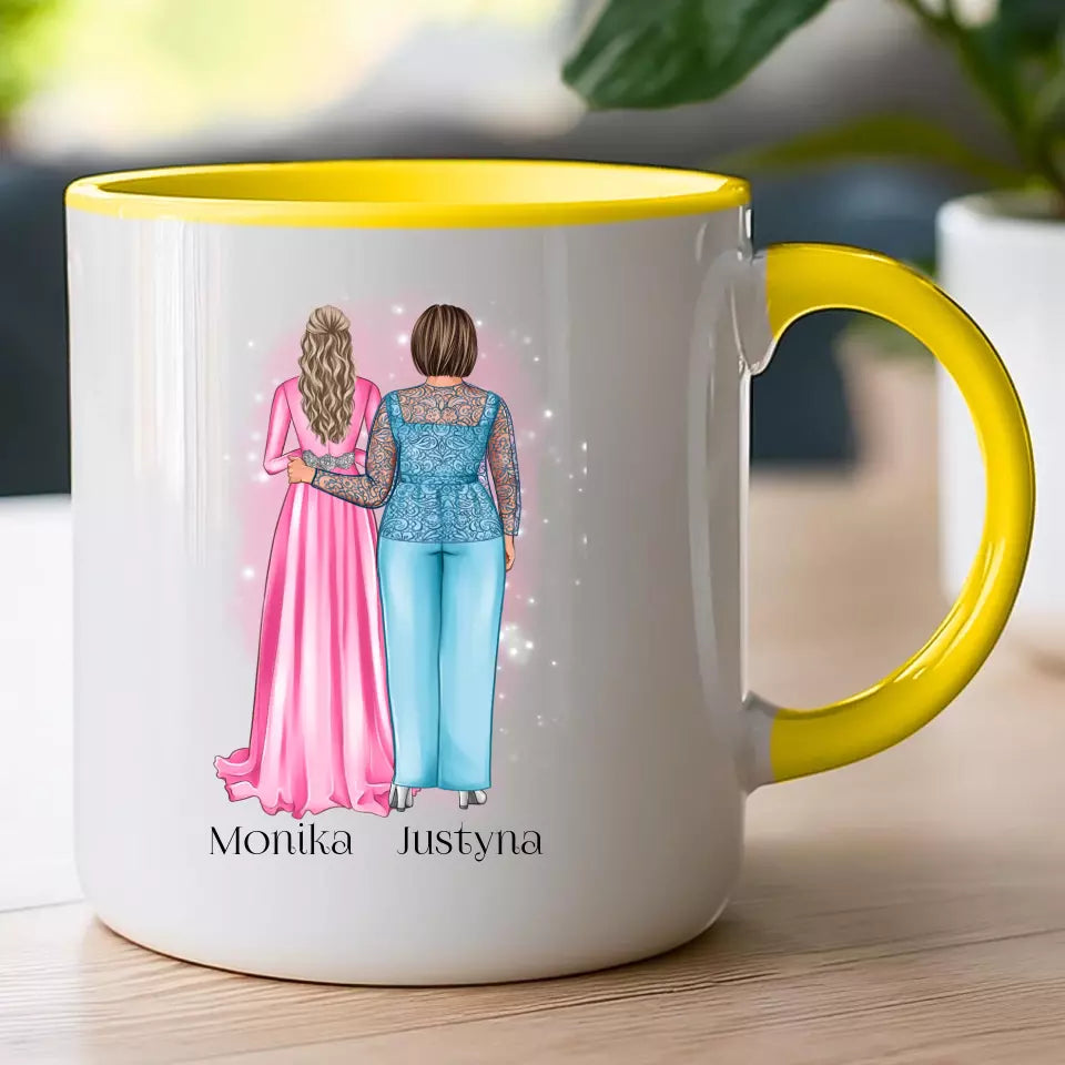 Kubek personalizowany dla mamy i córki #309