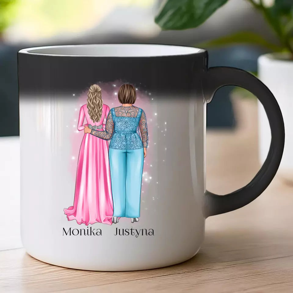 Kubek personalizowany dla mamy i córki #309
