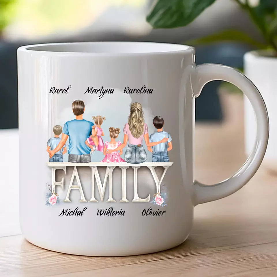 Kubek personalizowany dla rodziny #829