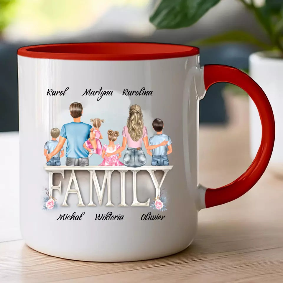 Kubek personalizowany dla rodziny #829