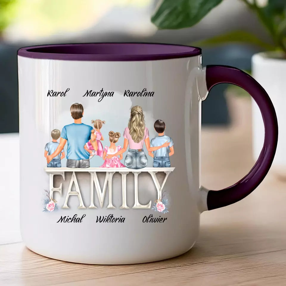 Kubek personalizowany dla rodziny #829