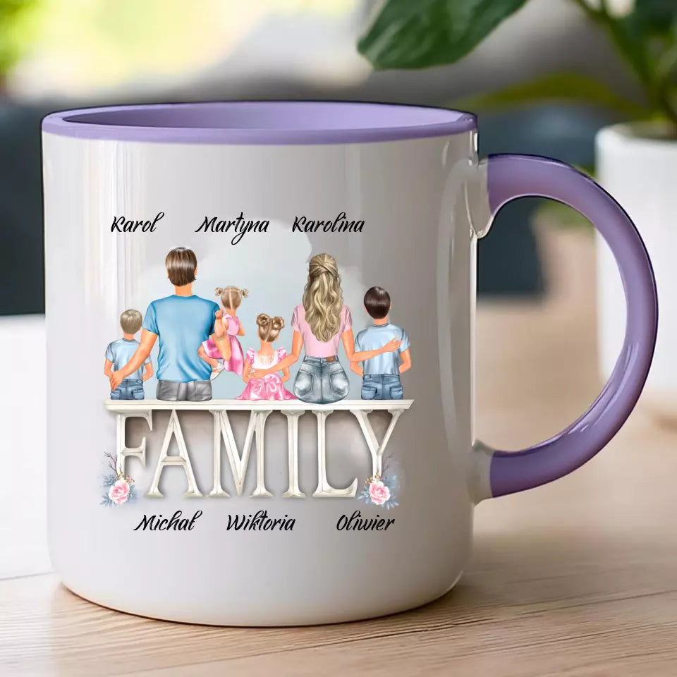Kubek personalizowany dla rodziny #829