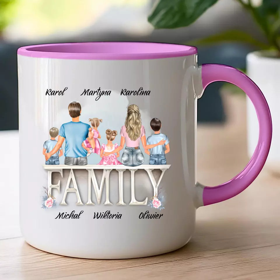 Kubek personalizowany dla rodziny #829
