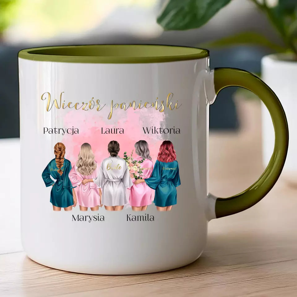 Kubek personalizowany dla przyjaciółek - wieczór panieński #161