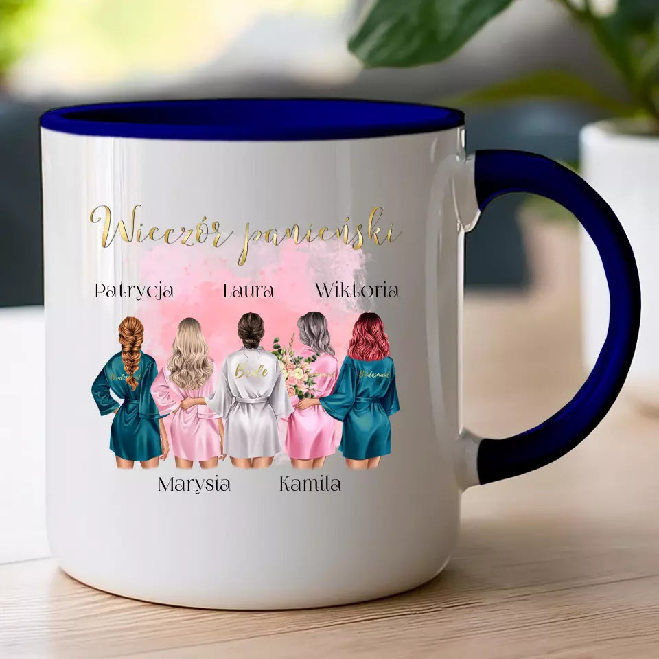 Kubek personalizowany dla przyjaciółek - wieczór panieński #161