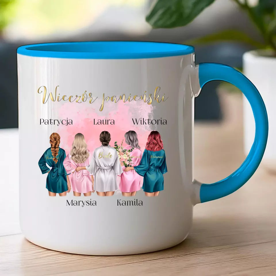 Kubek personalizowany dla przyjaciółek - wieczór panieński #161