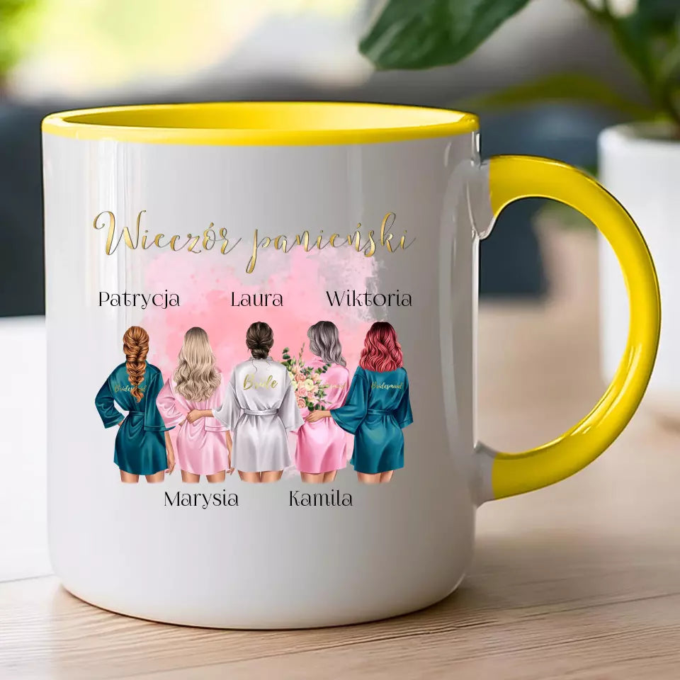 Kubek personalizowany dla przyjaciółek - wieczór panieński #161