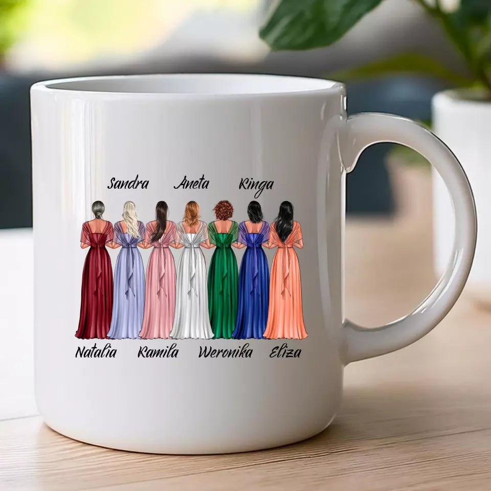 Kubek personalizowany dla przyjaciółek - ślub #174