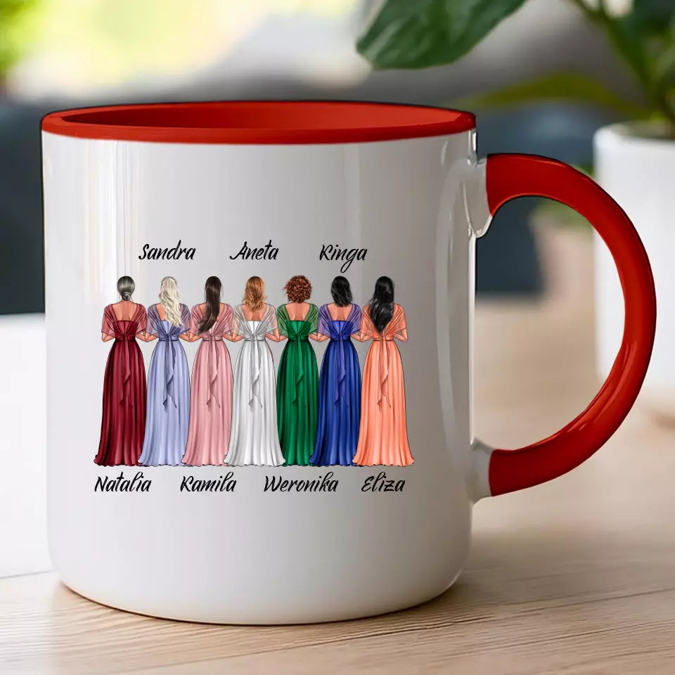 Kubek personalizowany dla przyjaciółek - ślub #174