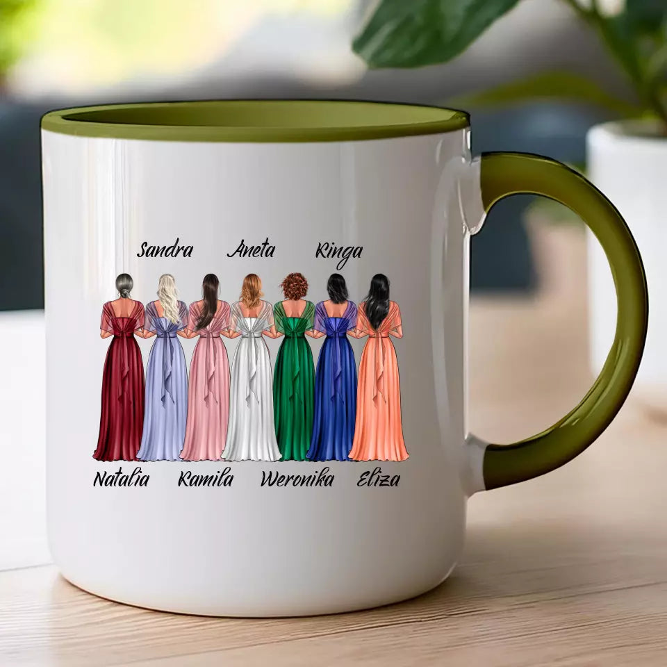 Kubek personalizowany dla przyjaciółek - ślub #174