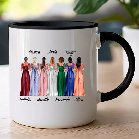 Kubek personalizowany dla przyjaciółek - ślub #174
