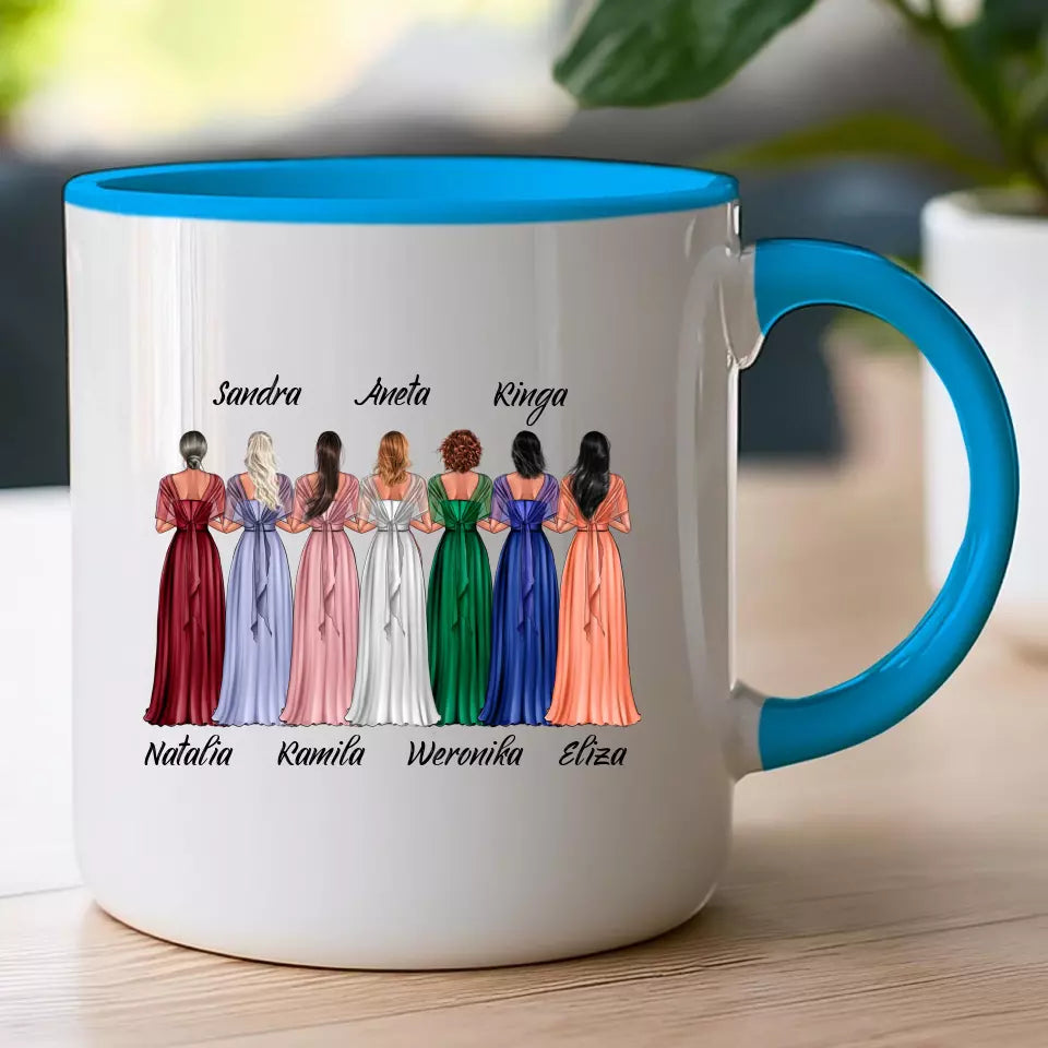 Kubek personalizowany dla przyjaciółek - ślub #174