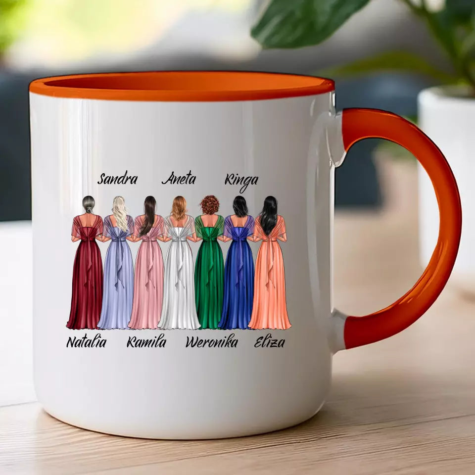 Kubek personalizowany dla przyjaciółek - ślub #174