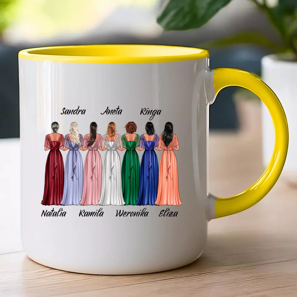Kubek personalizowany dla przyjaciółek - ślub #174