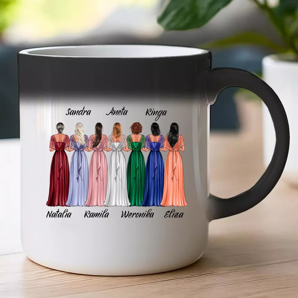 Kubek personalizowany dla przyjaciółek - ślub #174