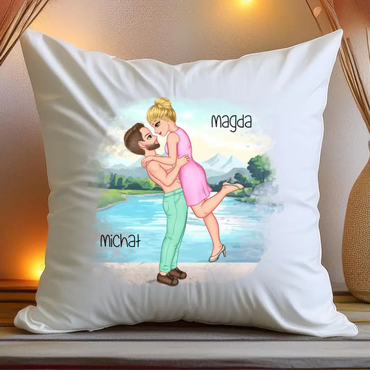 Poduszka personalizowana dla par #78