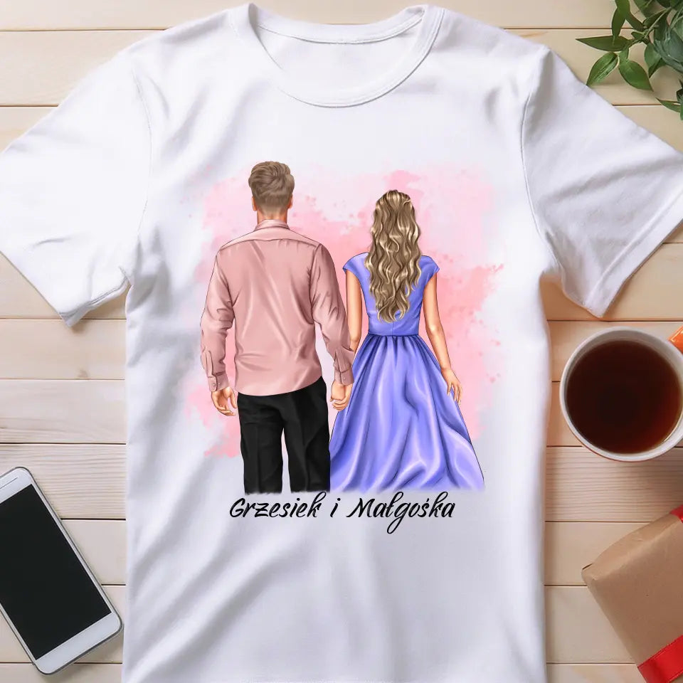 Koszulka personalizowana dla par #81