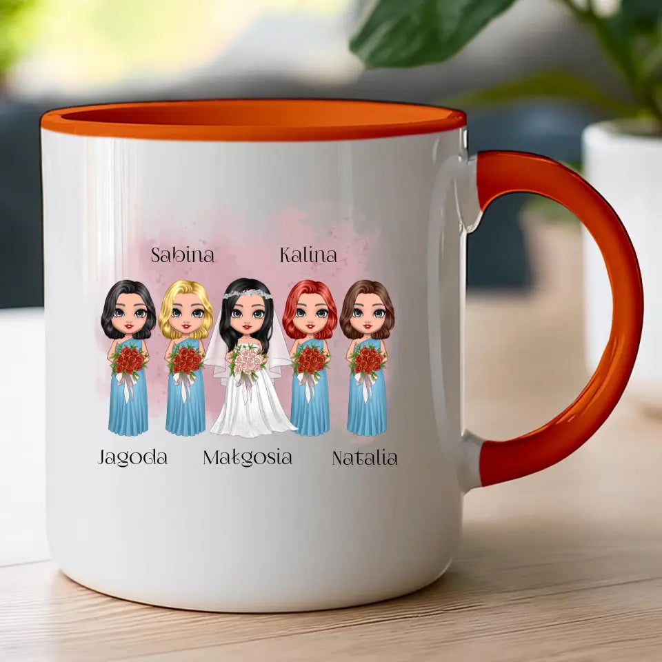 Kubek personalizowany dla przyjaciółek - ślub #138