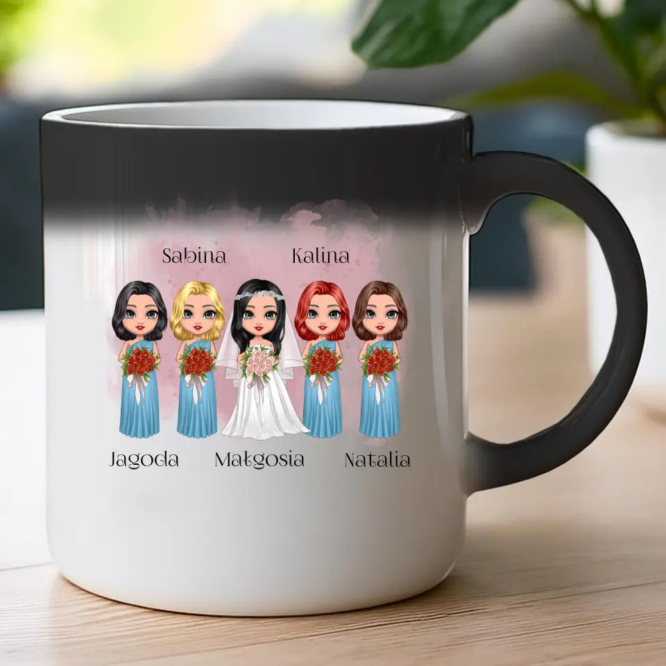 Kubek personalizowany dla przyjaciółek - ślub #138