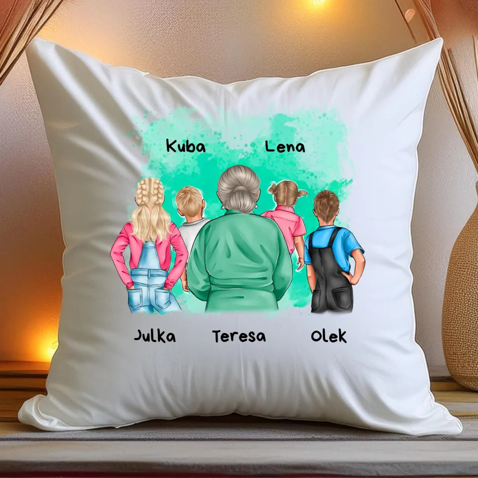 Poduszka personalizowana dla babci #234
