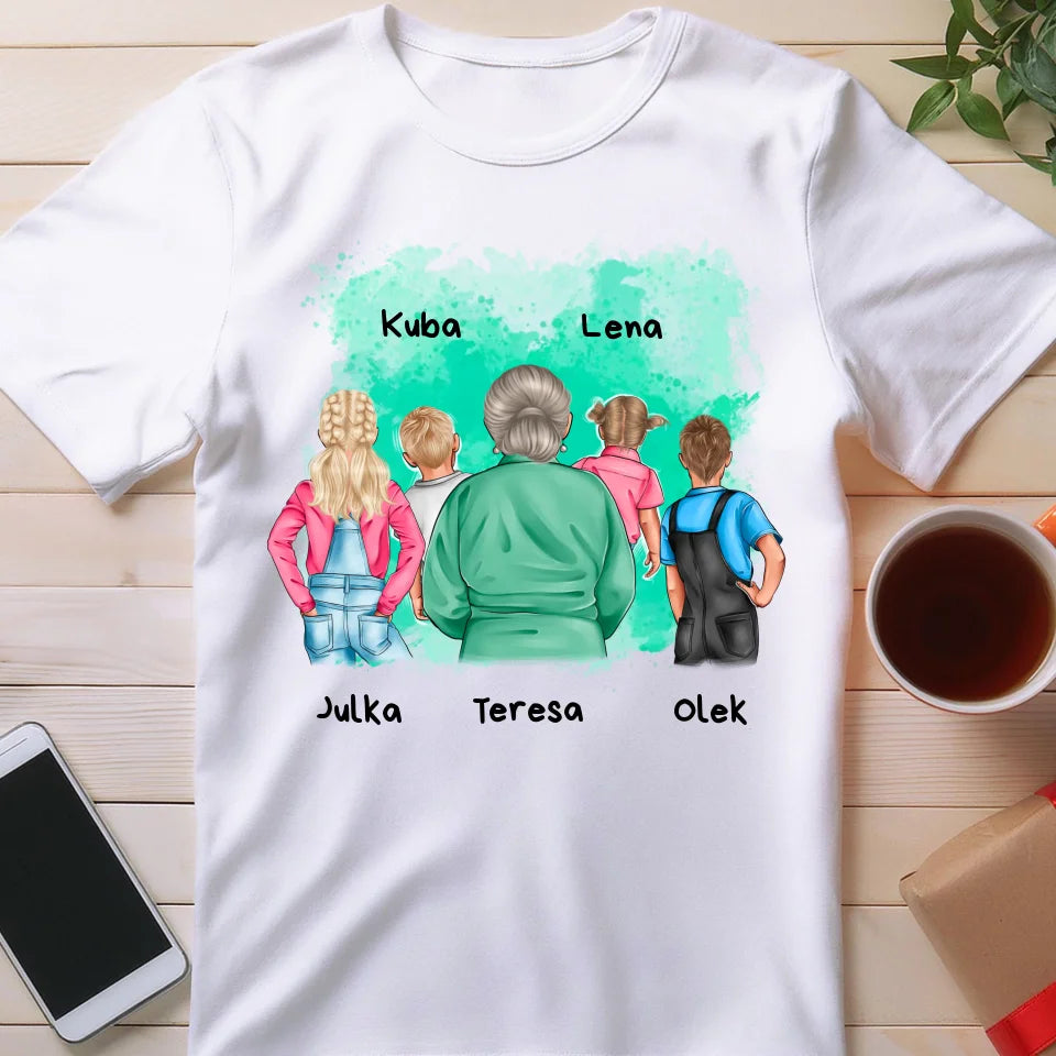 Koszulka personalizowana dla babci #234