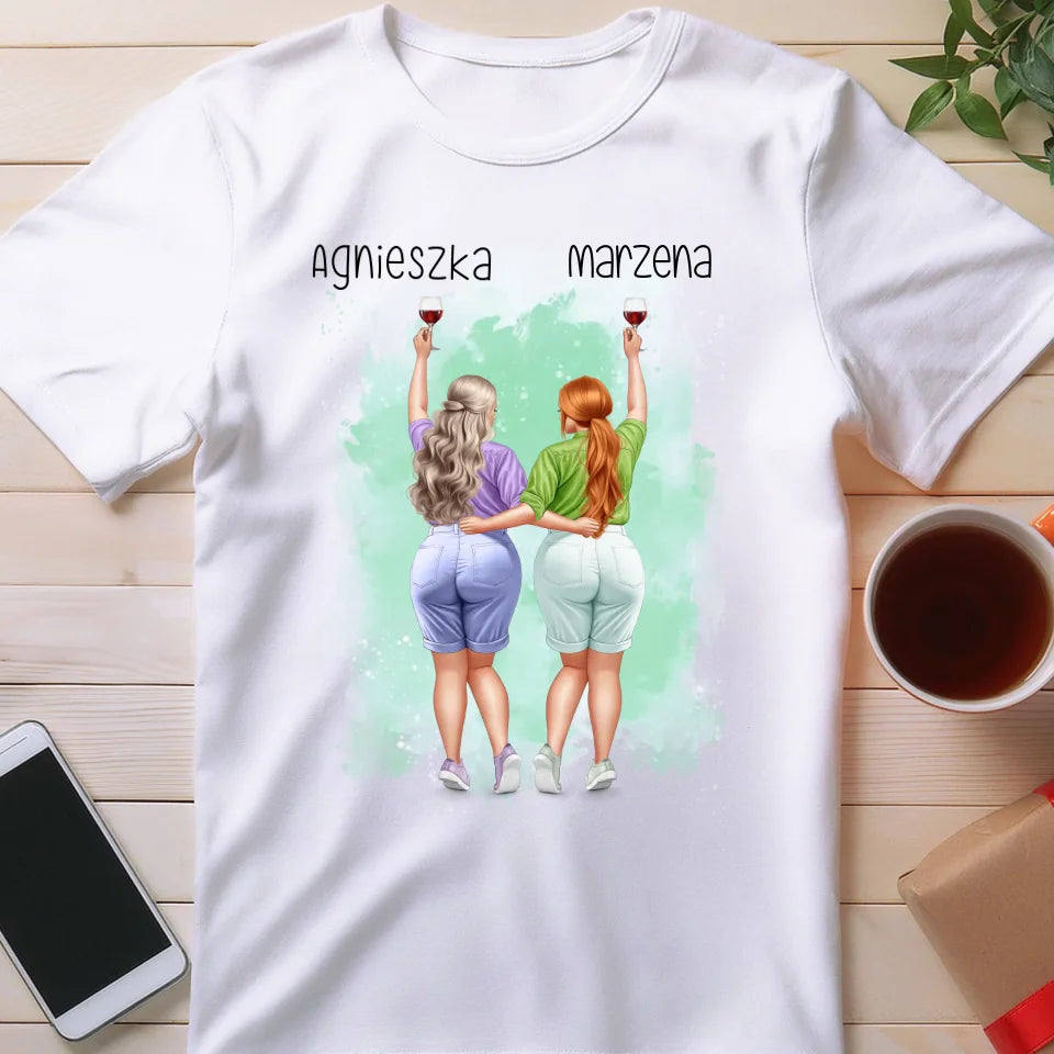 Koszulka personalizowana dla przyjaciółek #134