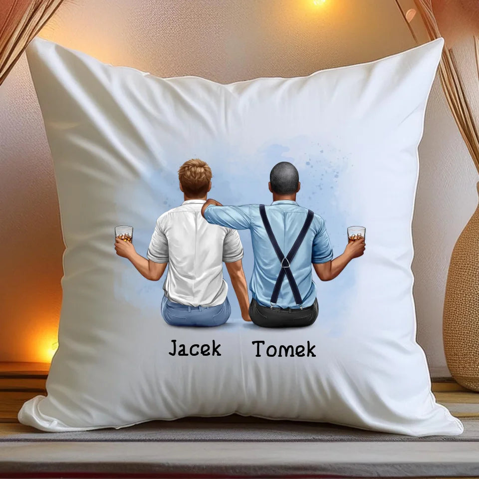 Poduszka personalizowana dla przyjaciół #350