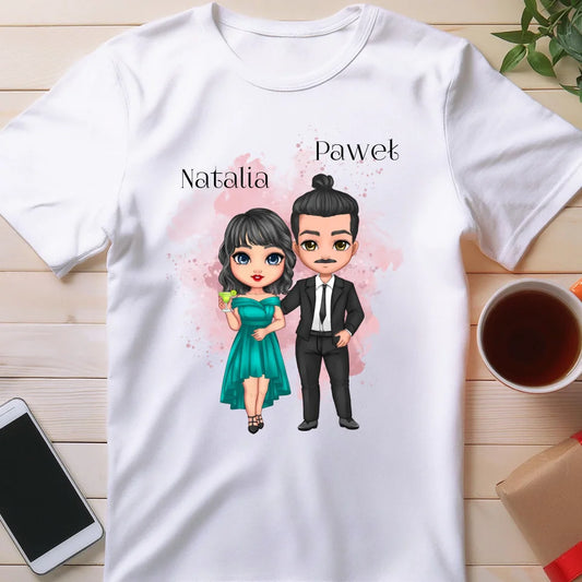 Koszulka personalizowana dla par #522