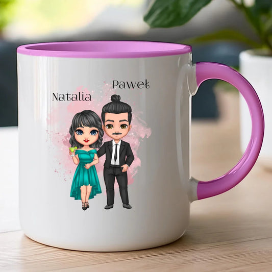 Kubek personalizowany dla par #522