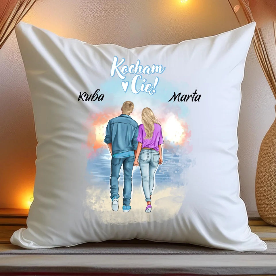 Poduszka personalizowana dla par #83