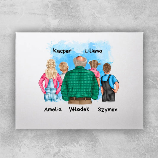 Obraz personalizowany dla dziadka #271