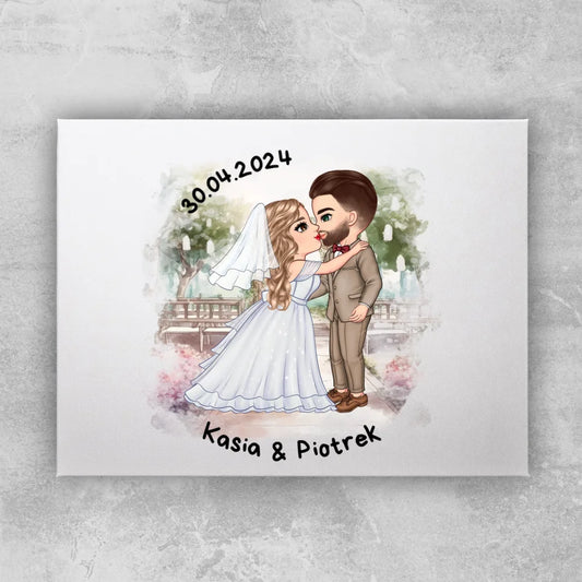 Obraz personalizowany dla par - ślub #84