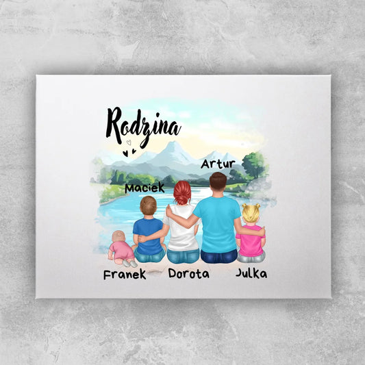 Obraz personalizowany dla rodziny #832