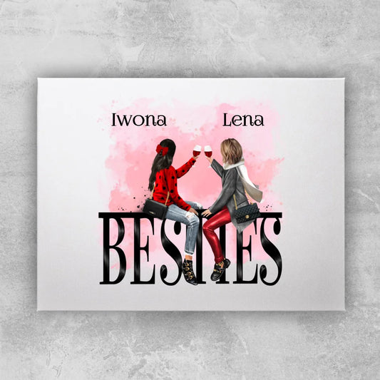 Obraz personalizowany dla przyjaciółek #164
