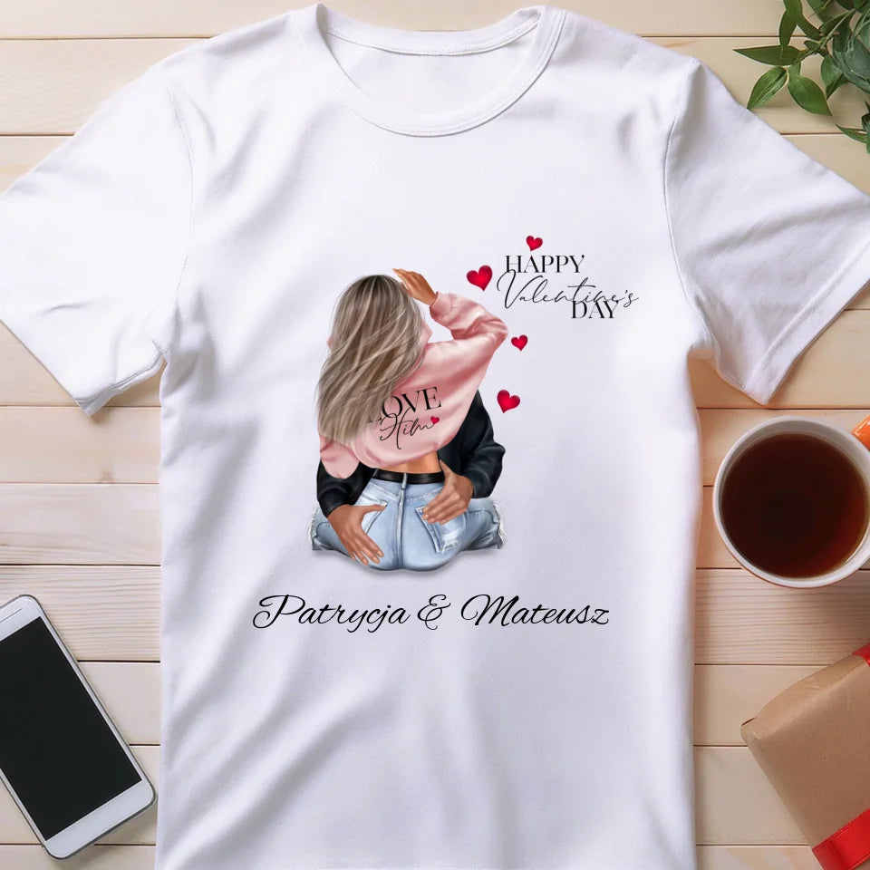 Koszulka personalizowana dla par #74