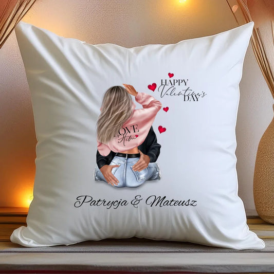 Poduszka personalizowana dla par #74