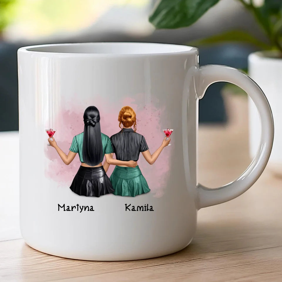 Kubek personalizowany dla przyjaciółek #133
