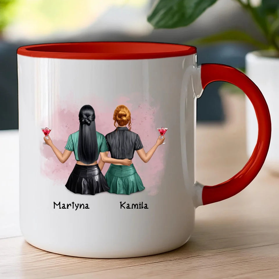 Kubek personalizowany dla przyjaciółek #133
